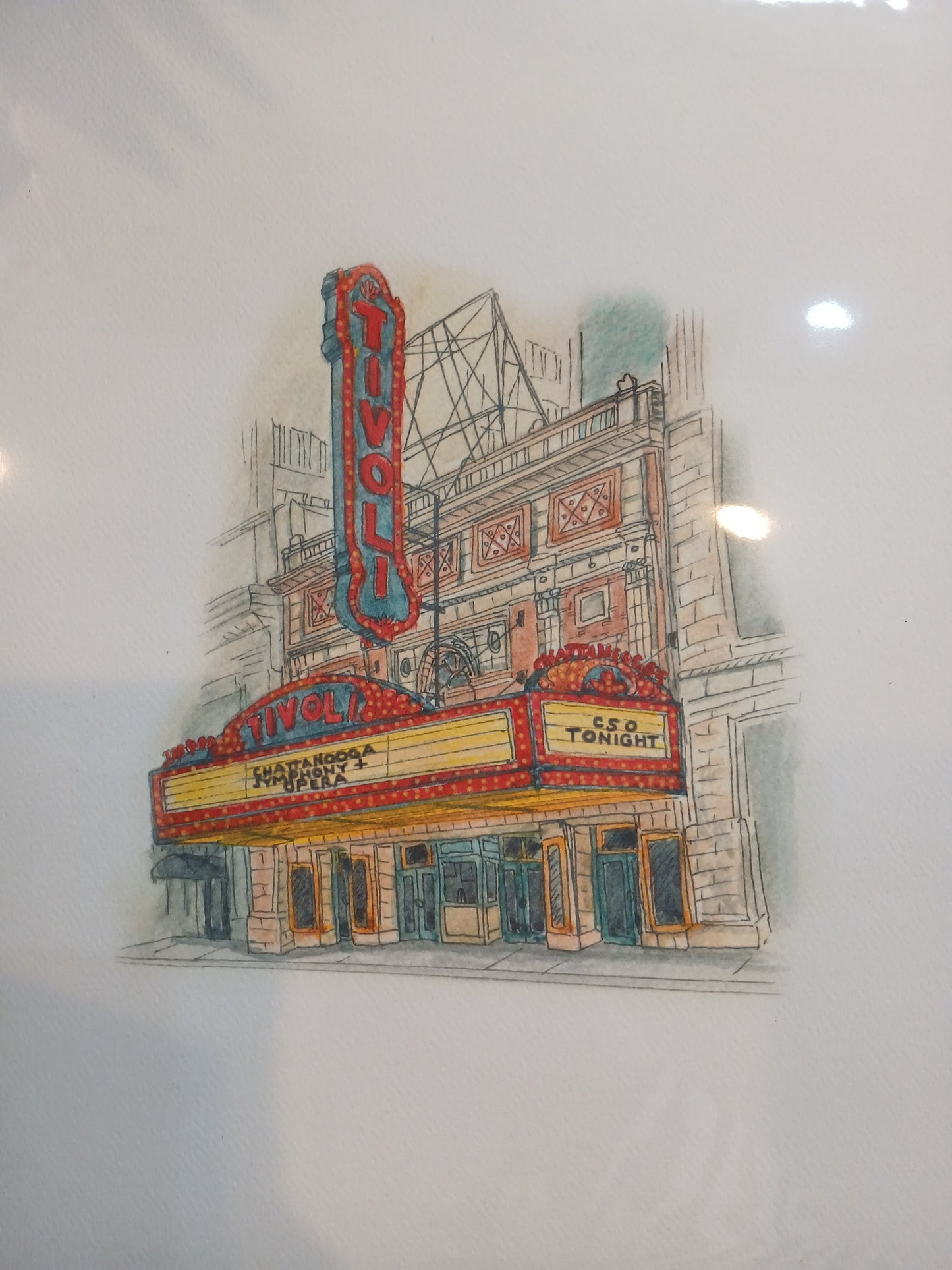 Catherine Coll print- Tivoli