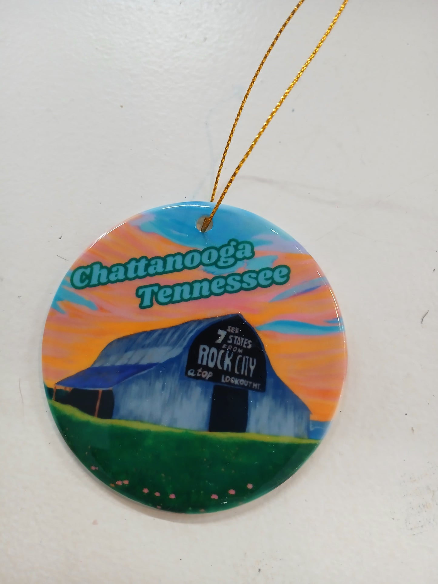 Rock City Sunset Ornament