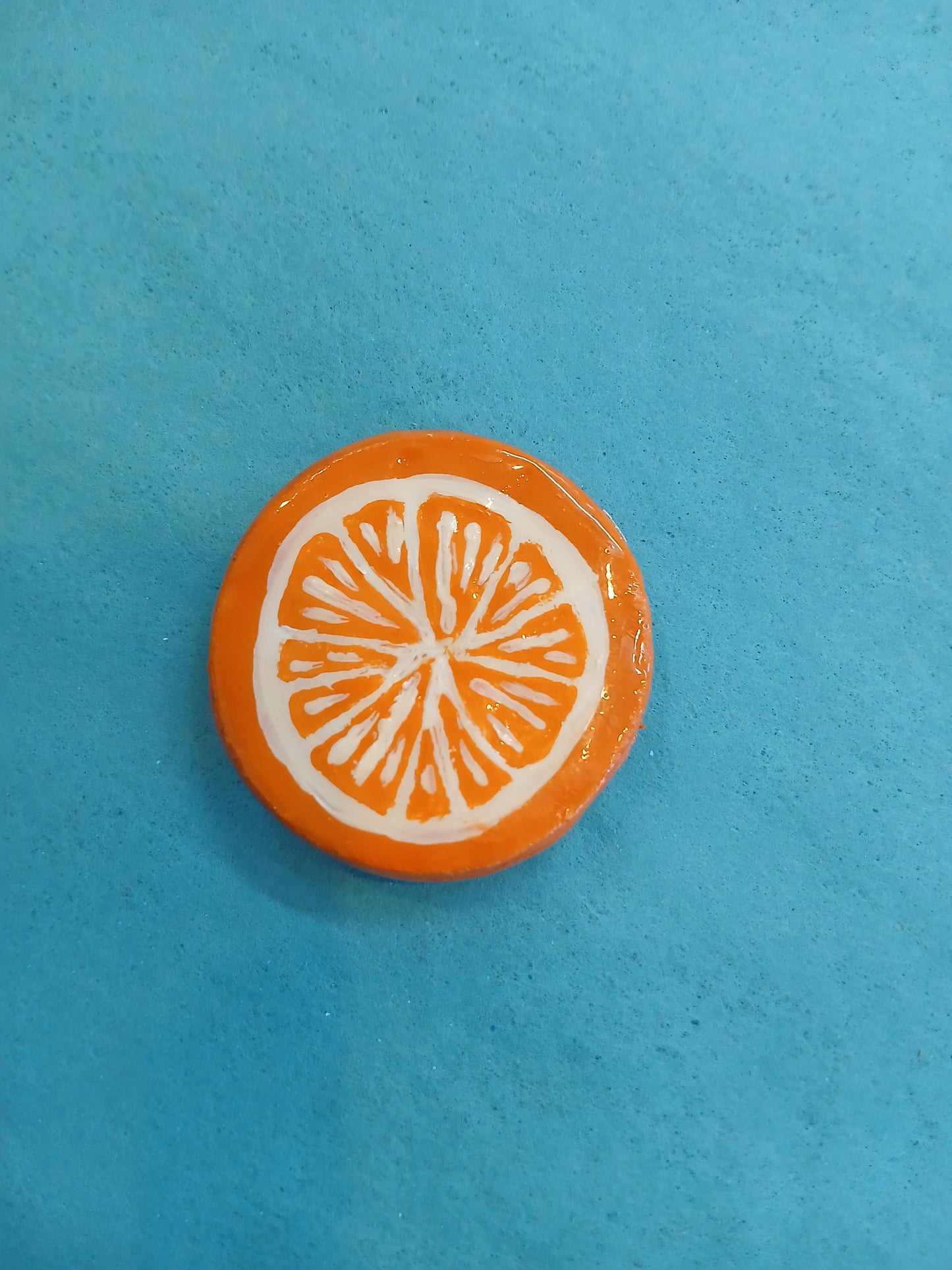 Orange Slice Magnet