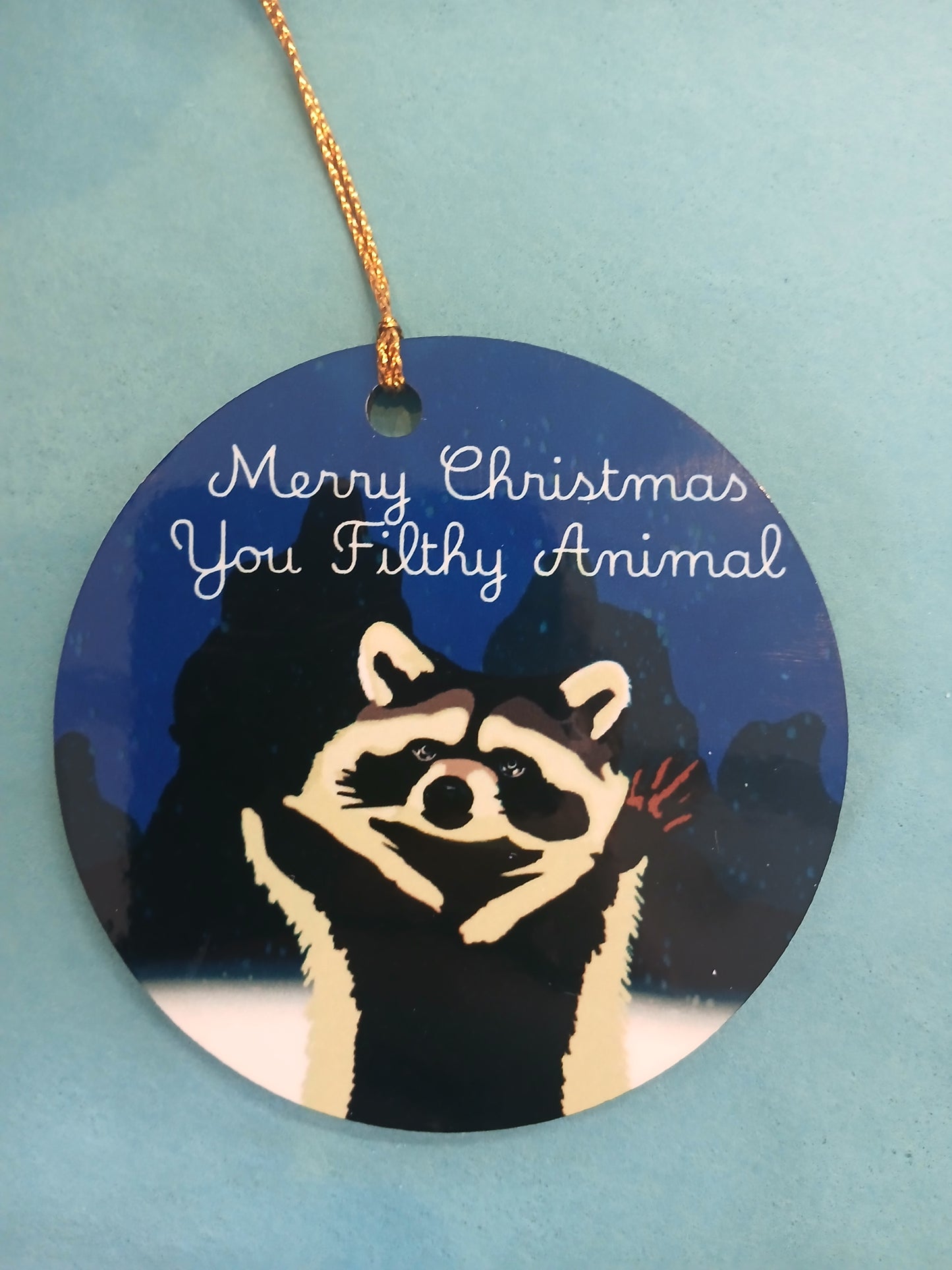 Filthy Animal Wooden Ornament- Wanderland