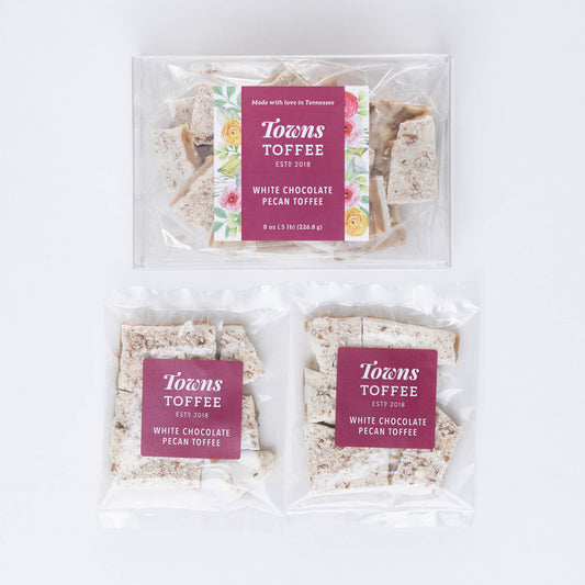 Towns White Chocolate Pecan Toffee