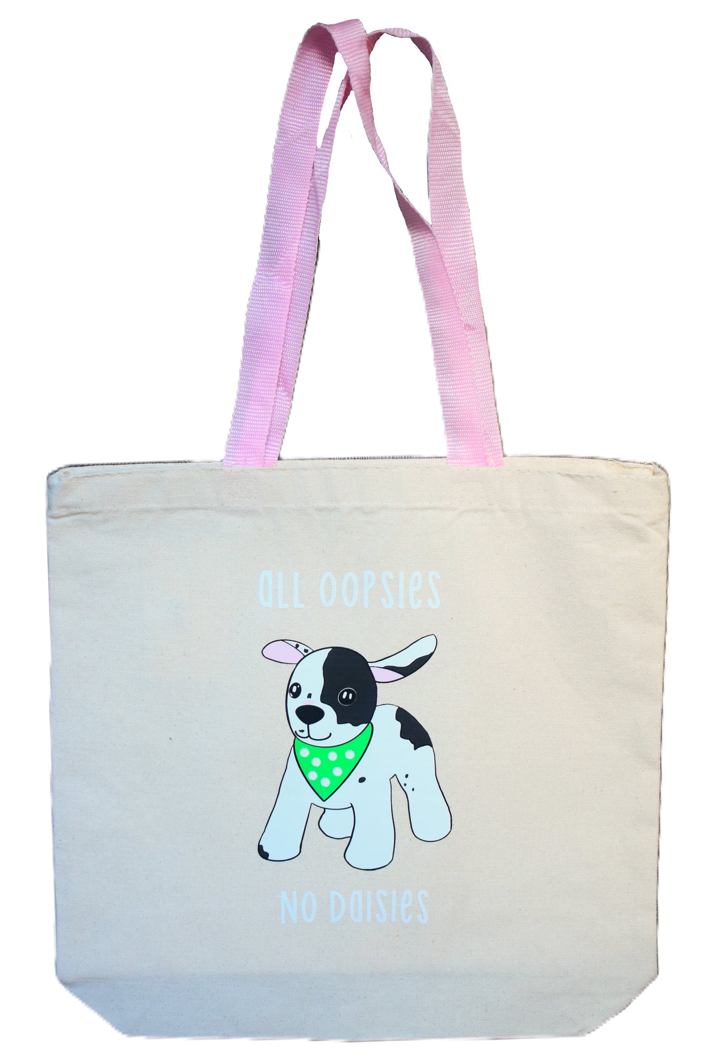All Oopsies No Daisies Tote- Pink Handles- Wanderland