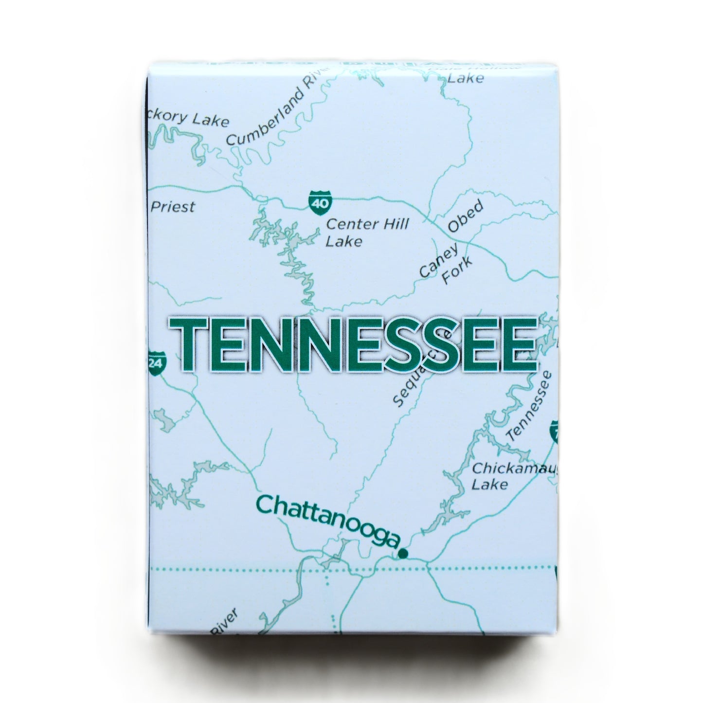 Tennessee Map Playing Cards