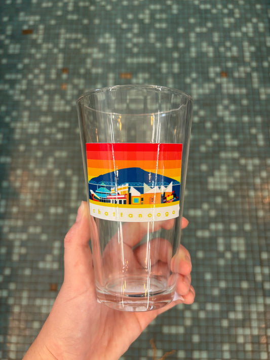 Pint Glass - Chattanooga Landmarks