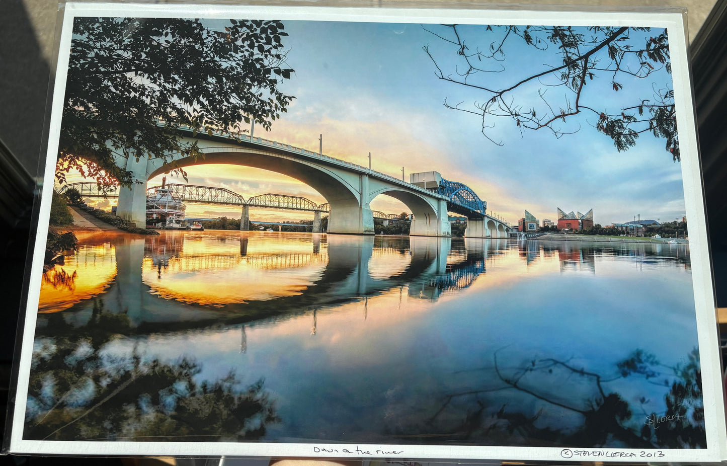 Steven Llorca print- 12x18 Down On the River