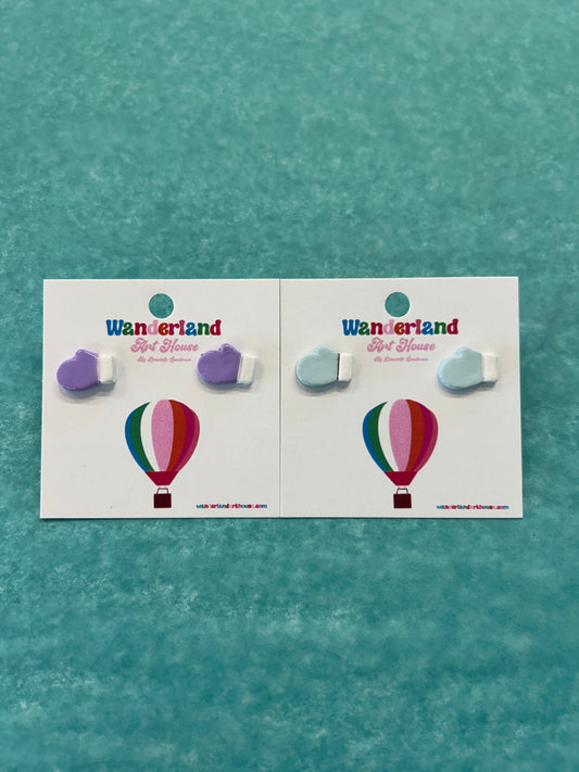 Mitten Stud Earrings- Wanderland