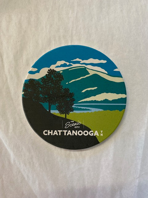 Scenic City Ceramic Coaster- Marcy Johnson