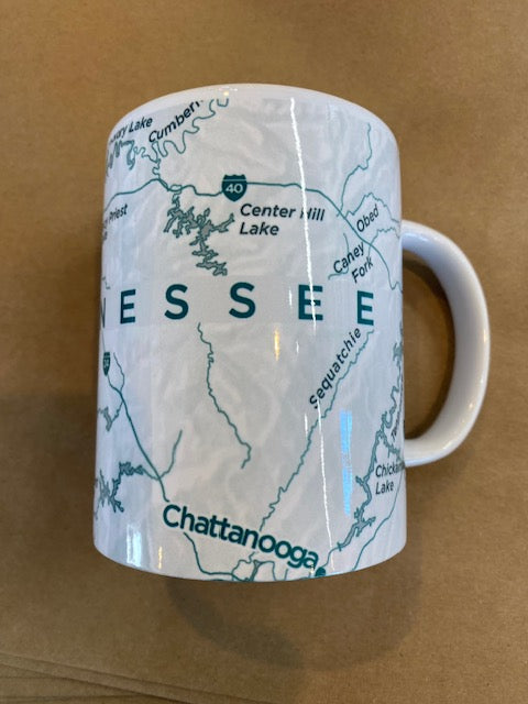 Tennessee Map Mug- Julie Simpson