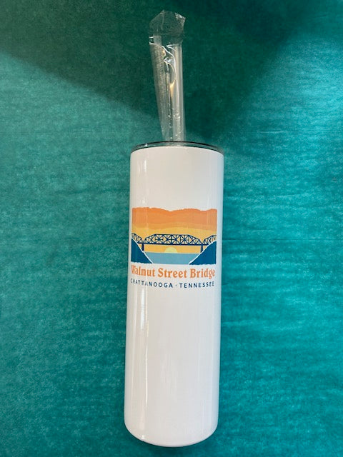 Walnut St Bridge 20 oz Tumbler- Marcy Johnson