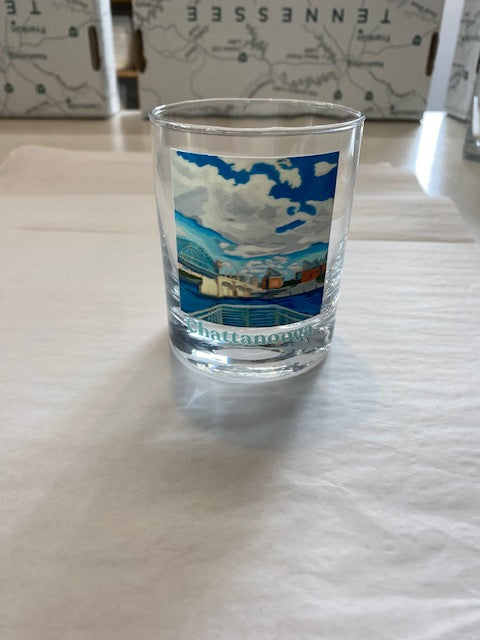 Sunny  Day Rocks Glass- Danielle Landrum