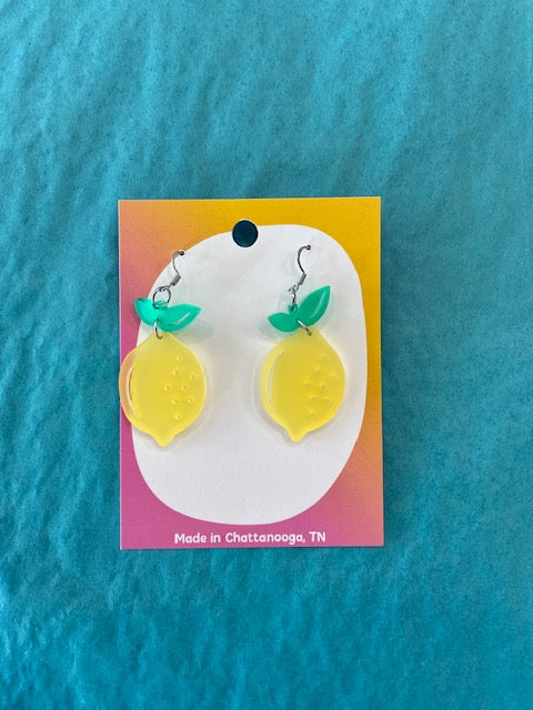 Mini Kitty Lemons Earrings