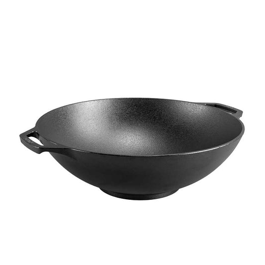 Lodge Cast Iron Wok 14” 7.25 quart
