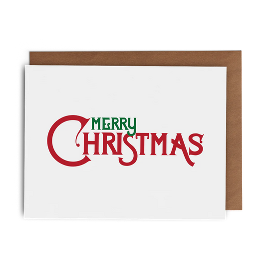 Merry Christmas One Greeting Card - Chris Lykins Lost Art