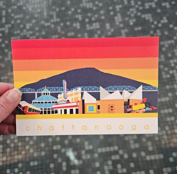 Chattanooga Landmarks Postcard