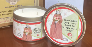 Sometimes You Just Have to Throw On A Crown Candle-Daisy & Dukes