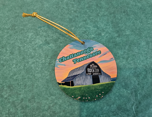 Rock City Barn Ornament - Danielle Landrum