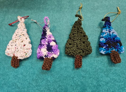 Crochet Christmas Tree Ornament-Jackie Cory