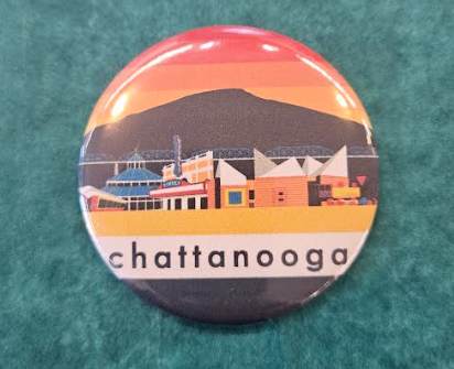 Landmarks Magnet 2.25 Inch-Locals Only