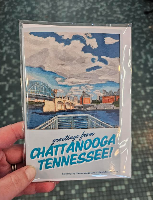 Sunny Day Chattanooga Greeting Card - Danielle Landrum
