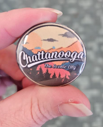 Chattanooga Scenic City 1.25 Inch Pin