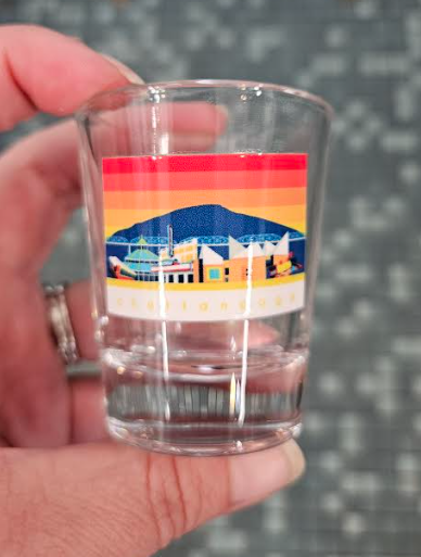 Shot Glass - Chattanooga Landmarks