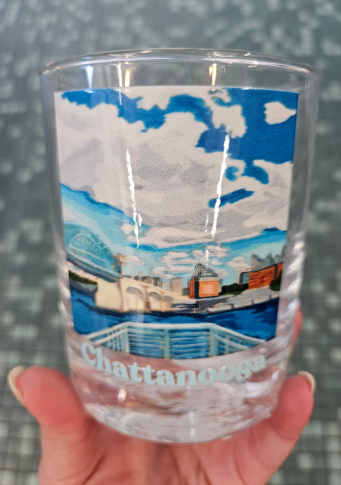 Whiskey Glass Sunny Day-Danielle Landrum