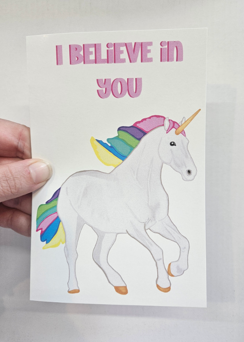 I Believe In You Greeting Card-Wanderland