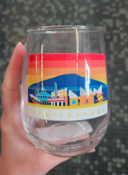 Wine Glass - Chattanooga Landmarks