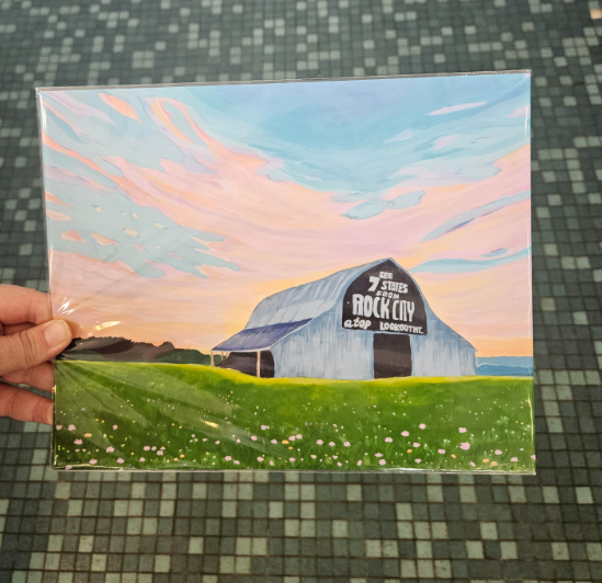 Danielle Landrum Rock City Sunset 8x10