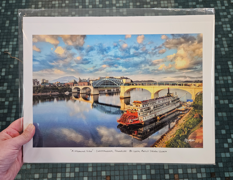 8 x 12 A Morning View-Steven Llorca