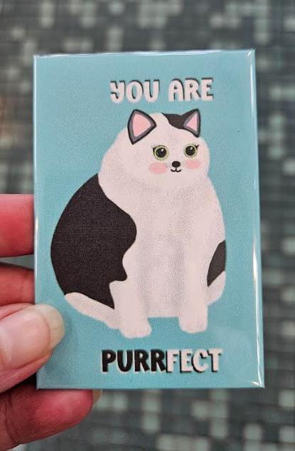 You Are Purrfect Kitchen Magnet-Wanderland