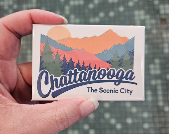 Chattanooga Scenic City Kitchen Magnet