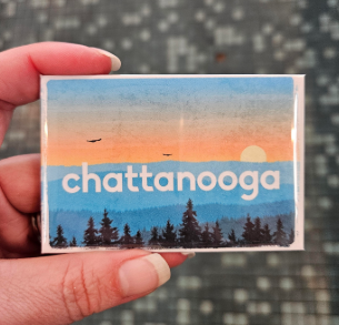 Eagles Pass Kitchen Magnet