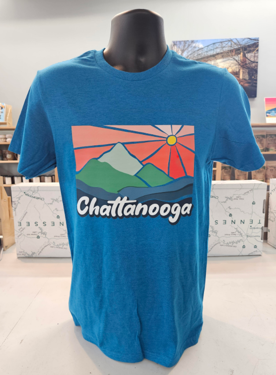 Chattanooga Sunburst Shirt - Blue - New South Trading Co.