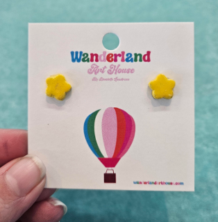 Star Stud Earrings-Wanderland