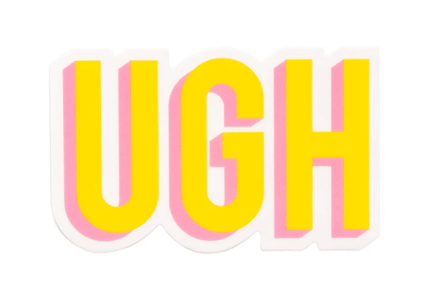 Ugh Sticker-Smarty Pants