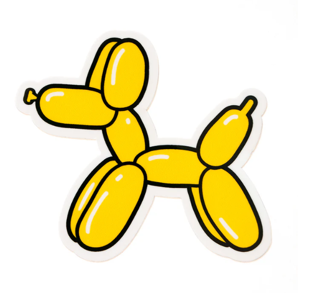Balloon Dog Sticker-Smarty Pants