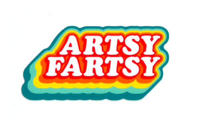 Artsy Fartsy Sticker-Smarty Pants