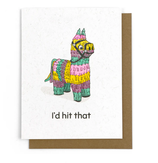 Pinata Greeting Card-Smarty Pants