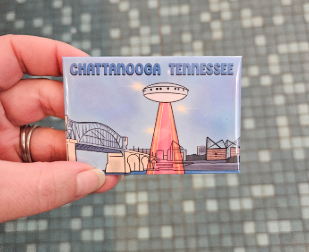 Spaceship On The River Magnet-Wanderland