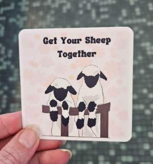 Get Your Sheep Together Sticker-Wanderland