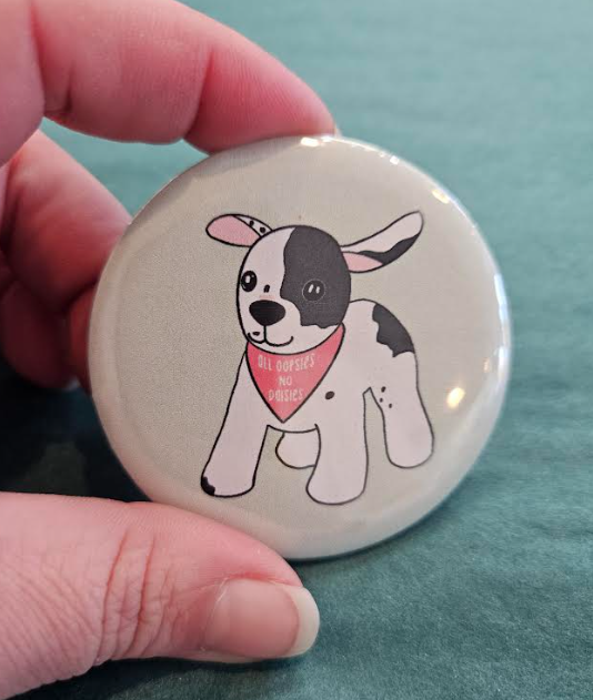 All Oopsies 2.25 Inch Button-Wanderland