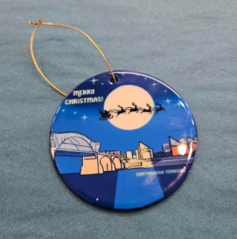 Chattanooga Christmas Night Ornament-Wanderland