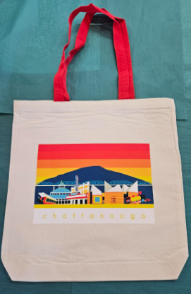 Landmarks Tote Bag -Marcy Johnson