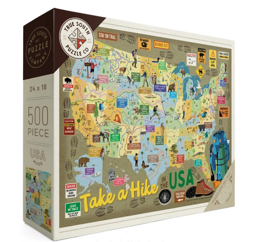 Take A Hike Puzzle-True South