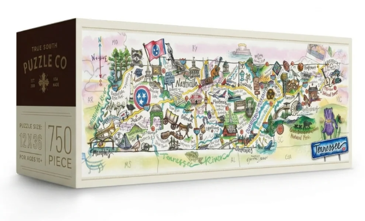 Tennessee Welcomes You Puzzle-True South