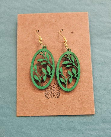 Leaf Earrings-Wanderland