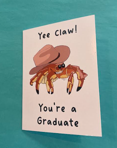 Yee Claw Graduate Greeting Card