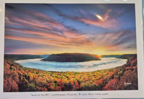 River Of Fog #2 8x12 Steven Llorca