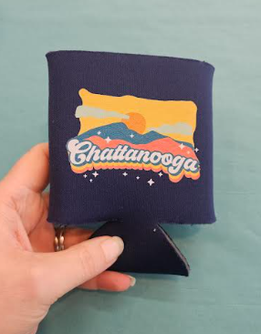 Pastel Mountain Coozie-New South